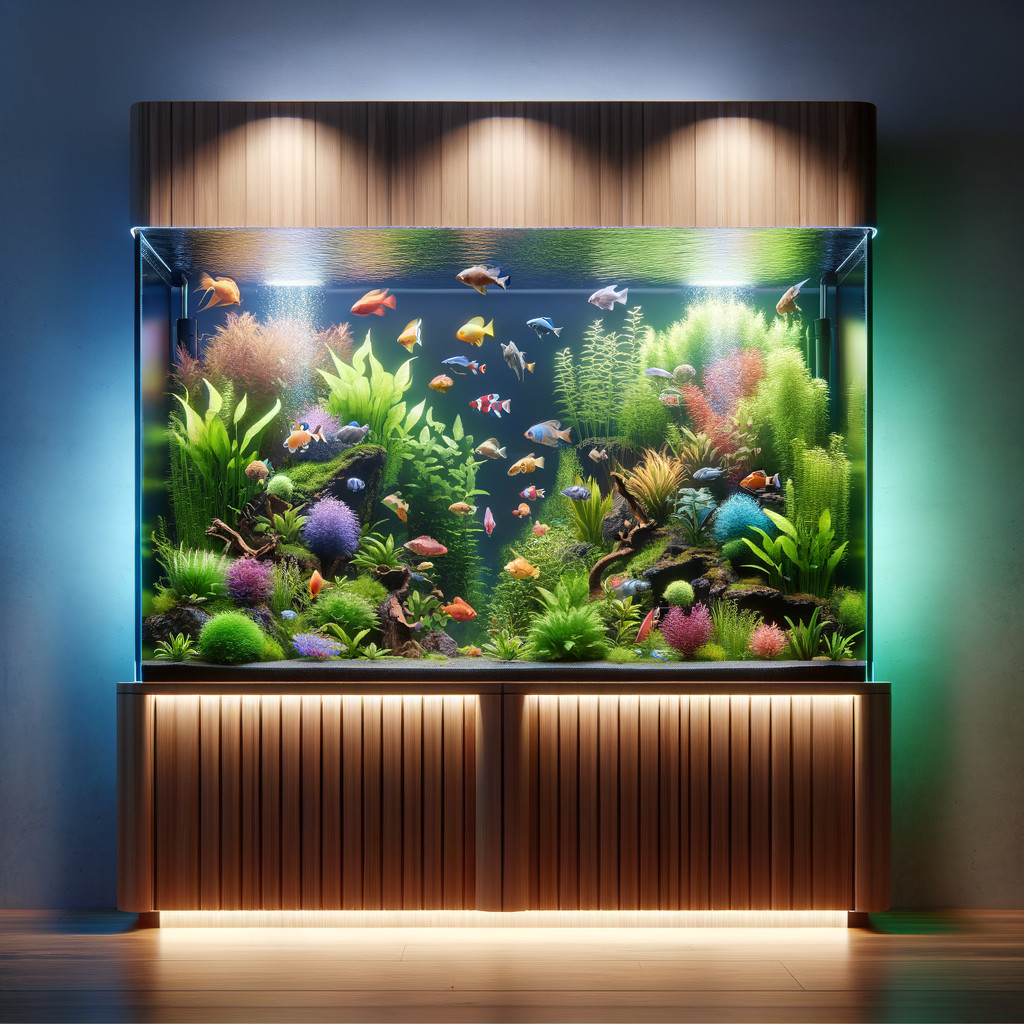 Beispiel für Aquarienbeleuchtung
